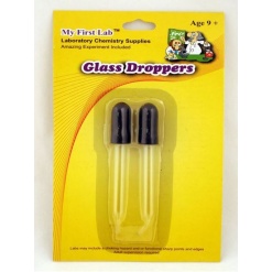 3 Glass Droppers by C A Scientific