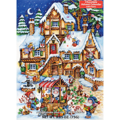Christmas Market Chocolate Advent Calendar by Vermont Christmas Company