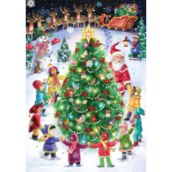 Gather Round the Tree Advent Calendar by Vermont Christmas Company