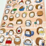Hedgehog Stickers by BC USA 1