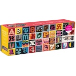 Needlepoint A to Z 1000pc Panoramic Puzzle by Galison