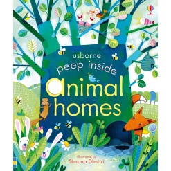 Peek Inside Animal Homes by Usborne