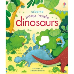 Peek Inside Dinosaurs by Usborne