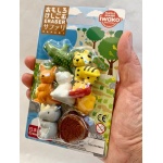 Safari Eraser Set by Iwako