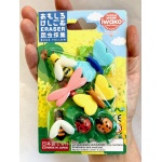 Set of Insect Themed Erasers by Iwako