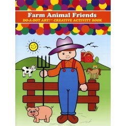 Do A Dot Art Creative Activity book Farm Animal Friends by Do A Dot