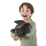 Gray Bunny Puppet by Folkmanis 2
