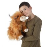 Highland Cow Puppet by Folkmanis 2