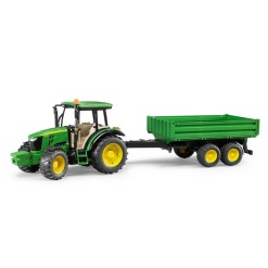John Deere with Tipping Trailer by Bruder