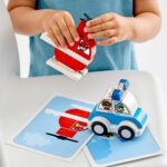 Duplo Fire Helicopter Police Car by Lego 4