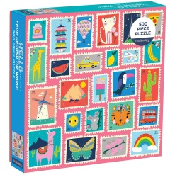 Hello From Around the World 500pc Puzzle by Mudpuppy