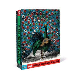 Peacock Strummer 500pc Puzzle by Fun Supreme