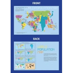 Population Map Placemat by ODTmaps