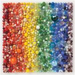 Rainbow Marbles 500pc Puzzle by Galison 1