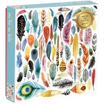 Arrows Feathers 500 Piece Foil Puzzle by Galison