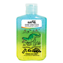 Clean with Color Hand Sanitizer Dinosaurs by Crazy Aarons Putty World