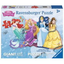 Disney Pretty Princesses 24pc Floor Puzzle by Ravensburger