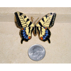 Eastern Tiger Swallowtail Pin by WM Spear Designs