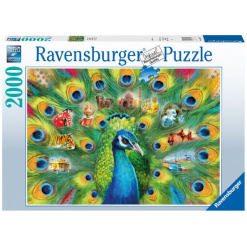 Land of the Peacock 2000pc Puzzle by Ravensburger