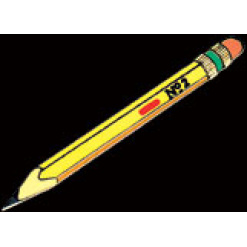 Pencil Pin by WM Spear Designs