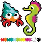 Sea Friends 700pc Jixelz Set by Fat Brain Toys