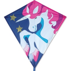 30 Inch Diamond Kite Unicorn Trixie by Premier Kites