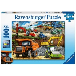 Construction Vehicles 100pc Puzzle by Ravensburger