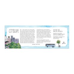 Michael Storrings Cityscape 1000pc Panoramic Puzzle by Galison 3