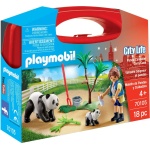 Playmobil Panda Caretaker Carry Case by Playmobil