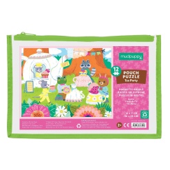 Tea Party 12pc Pouch Puzzle by Mudpuppy