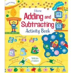 Adding and Subtracting Activity Book by Usborne