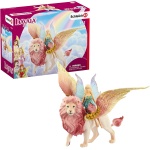 Bayala Fairy in Flight on Winged Lion by Schleich