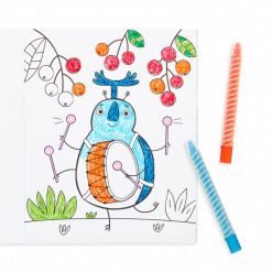 Busy Bug Buddies Coloring Book by Ooly 2