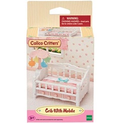 Calico Critters Crib with Mobile by Epoch Everlasting Play