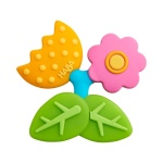 Clutching Petal Teether by Haba