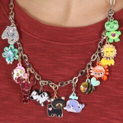 Gold Glitter Bee Charm by Charm It 1