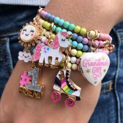 Gold Rollerskate Charm by Charm It 2