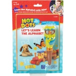 Hot Dot Jr. Lets Learn the Alphabet Interactive Book Interactive Pen Set by Educational Insights