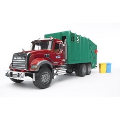 MACK Granite Rear Loading Garbage Truck by Bruder
