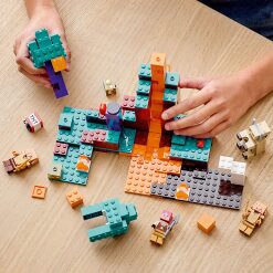 Minecraft The Warped Forest by Lego 3