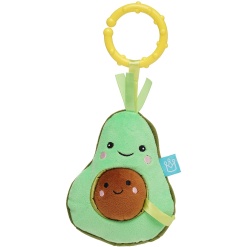 Mini Apple Farm Avacado Baby Travel Toy by Manhattan Toy