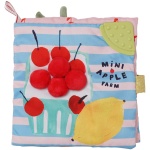 Mini Apple Farm Soft Activity Crinkle Book by Manhattan Toy
