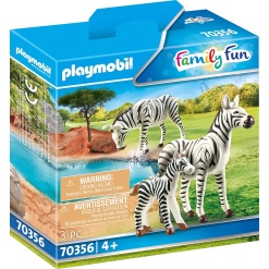 Playmobil Zebras with Foal by Playmobil