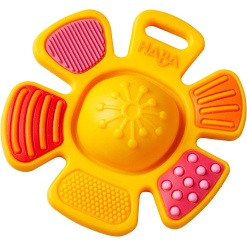 Popping Flower Silicone Clutching Teething Toy by Haba