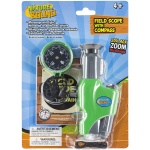 Portable Field Microscope with Compass by Thin Air