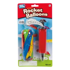 Rocket Balloons and Pump by Toysmith