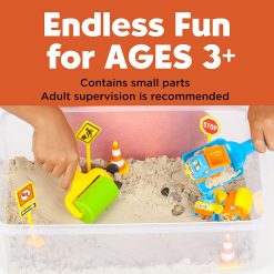 Sensory Bin Construction Zone Playset by Creativity for Kids 6