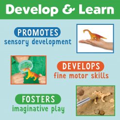 Sensory Bin Dinosaur Dig by Creativity for Kids 2