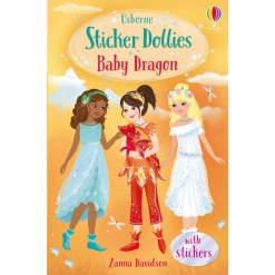 Sticker Dollies Baby Dragon by Usborne