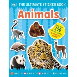 The Ultimate Sticker Book Animals by Dorling Kindersley